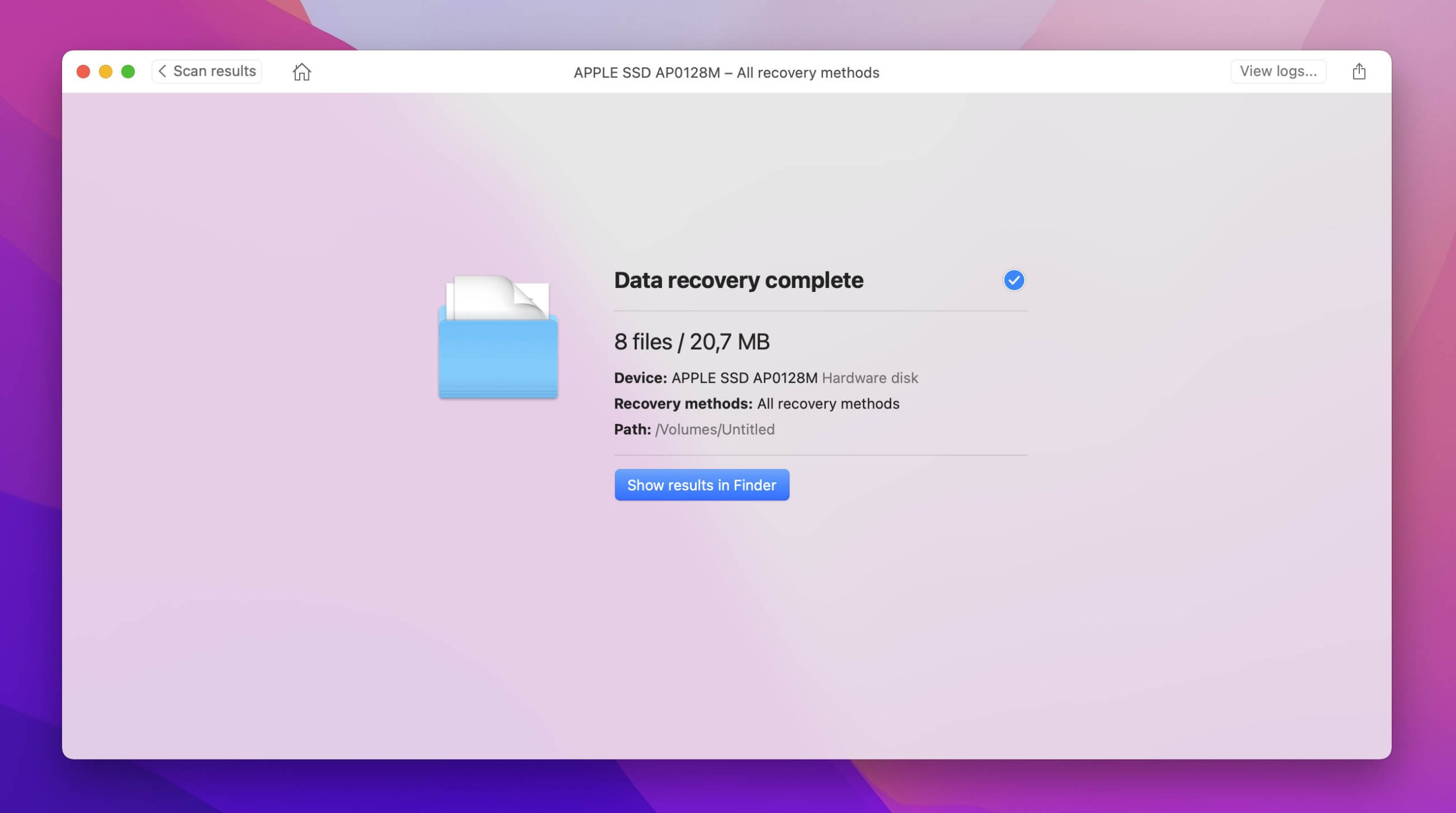 Recover / Repair Your Data
