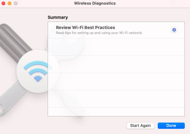 wireless diagnostics mac utility