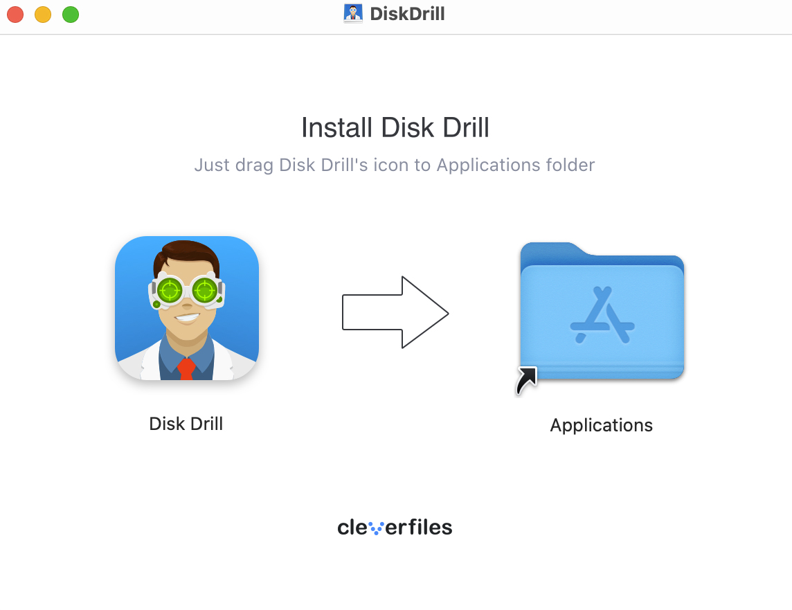 Install disk drill