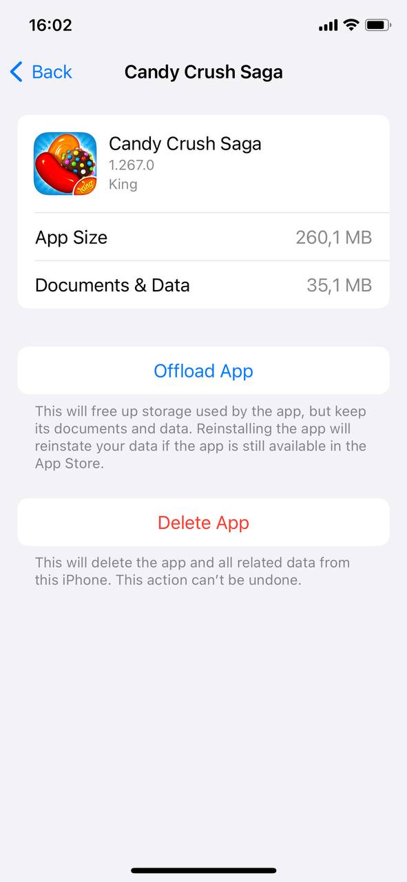 delete app to clean app data