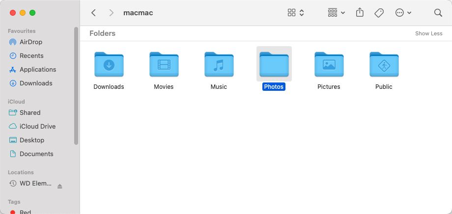 create a main folder