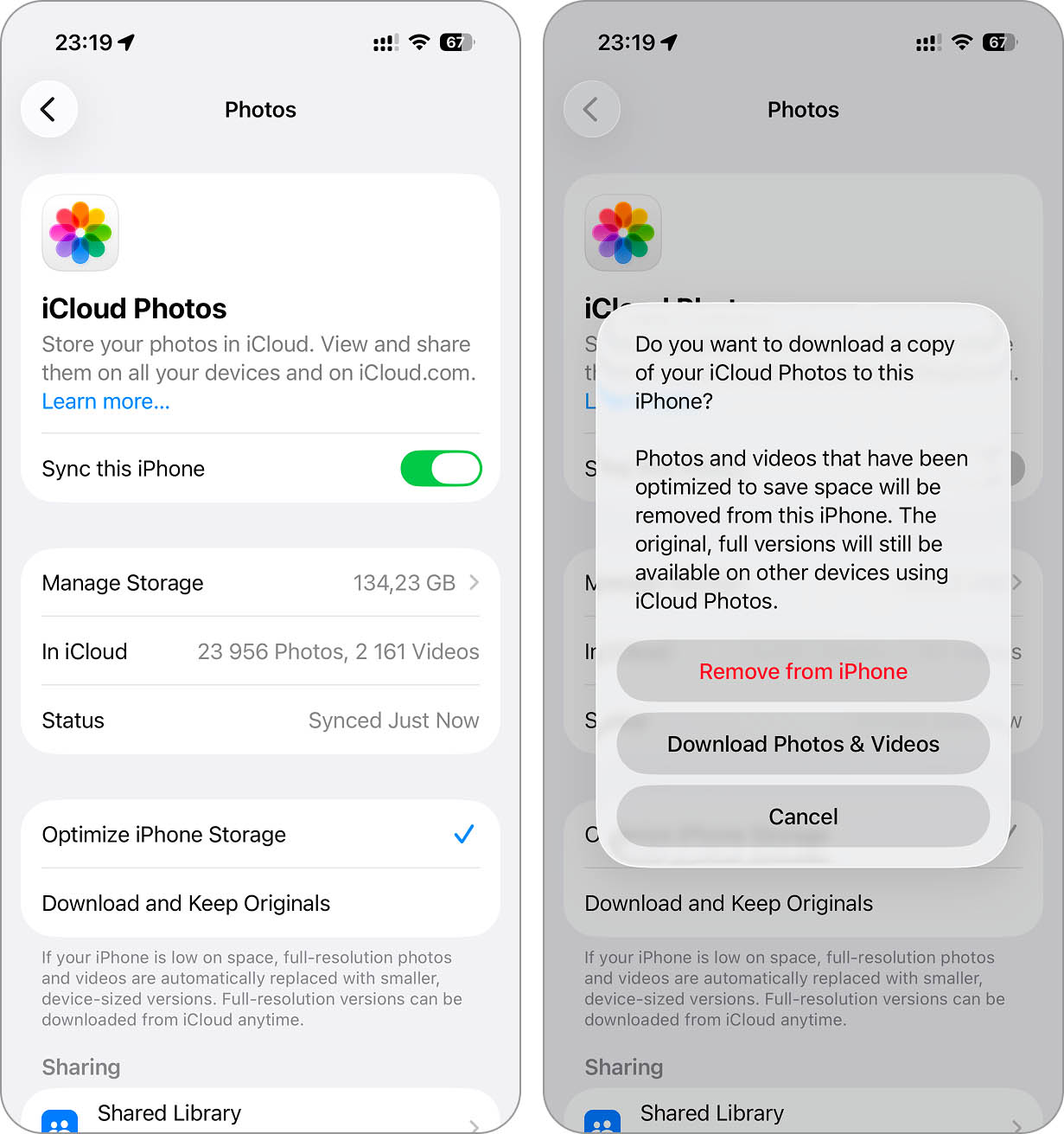 从 iPhone 中移除