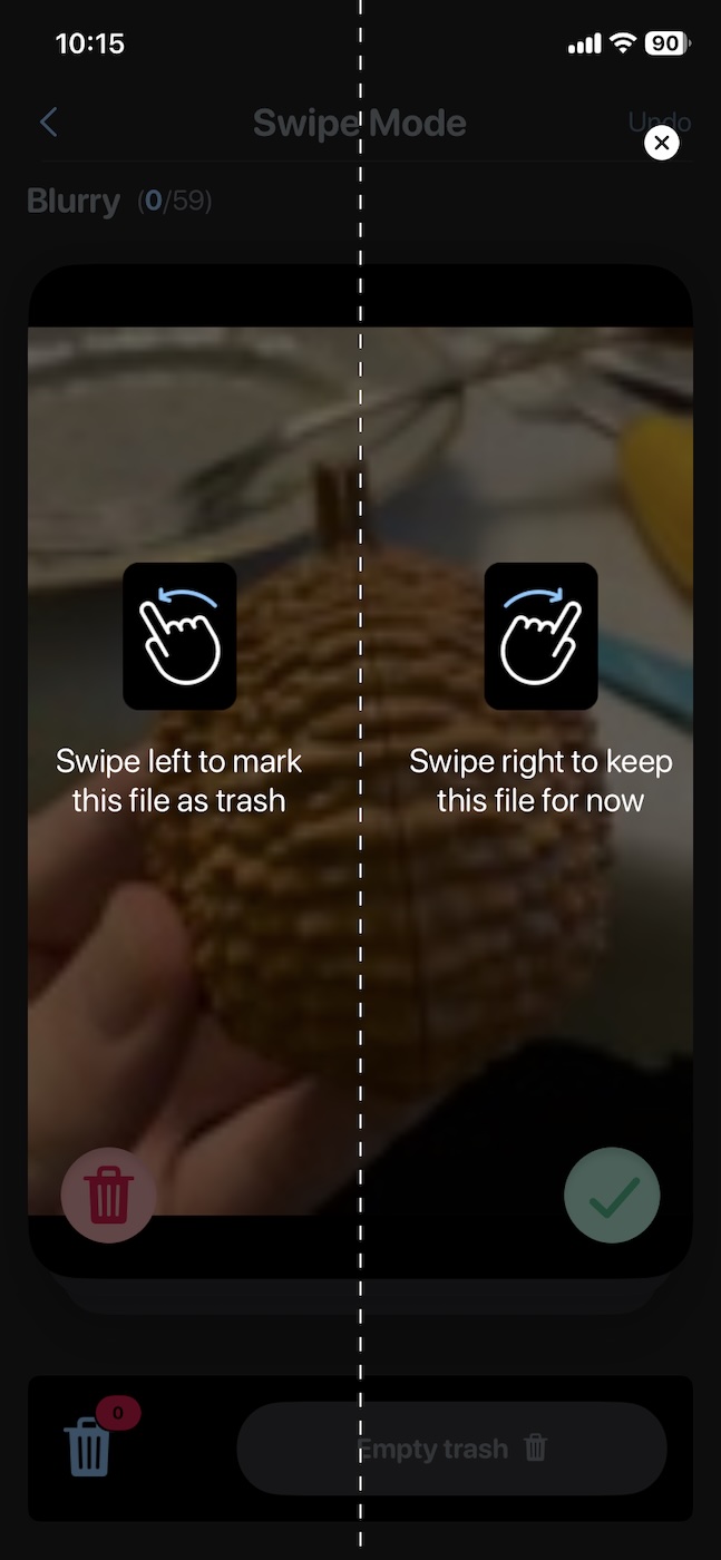 Swipe mode - AI Cleaner: Clean Up Storage