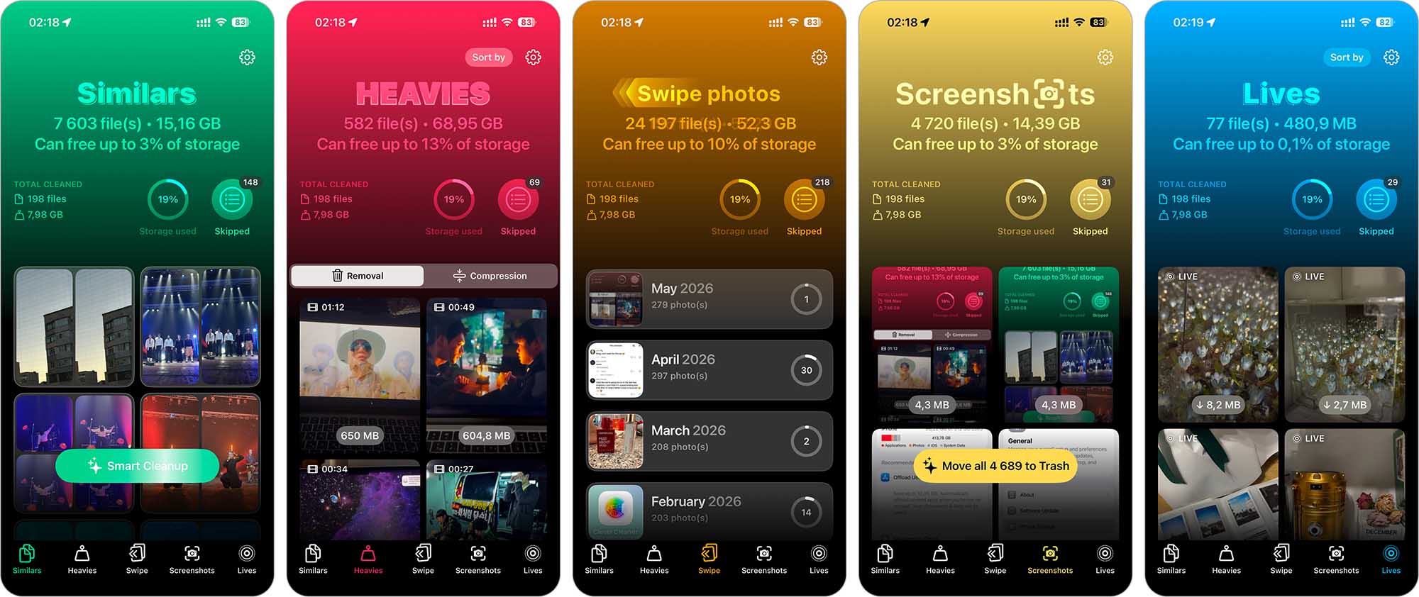 All tools in Clever Cleaner.