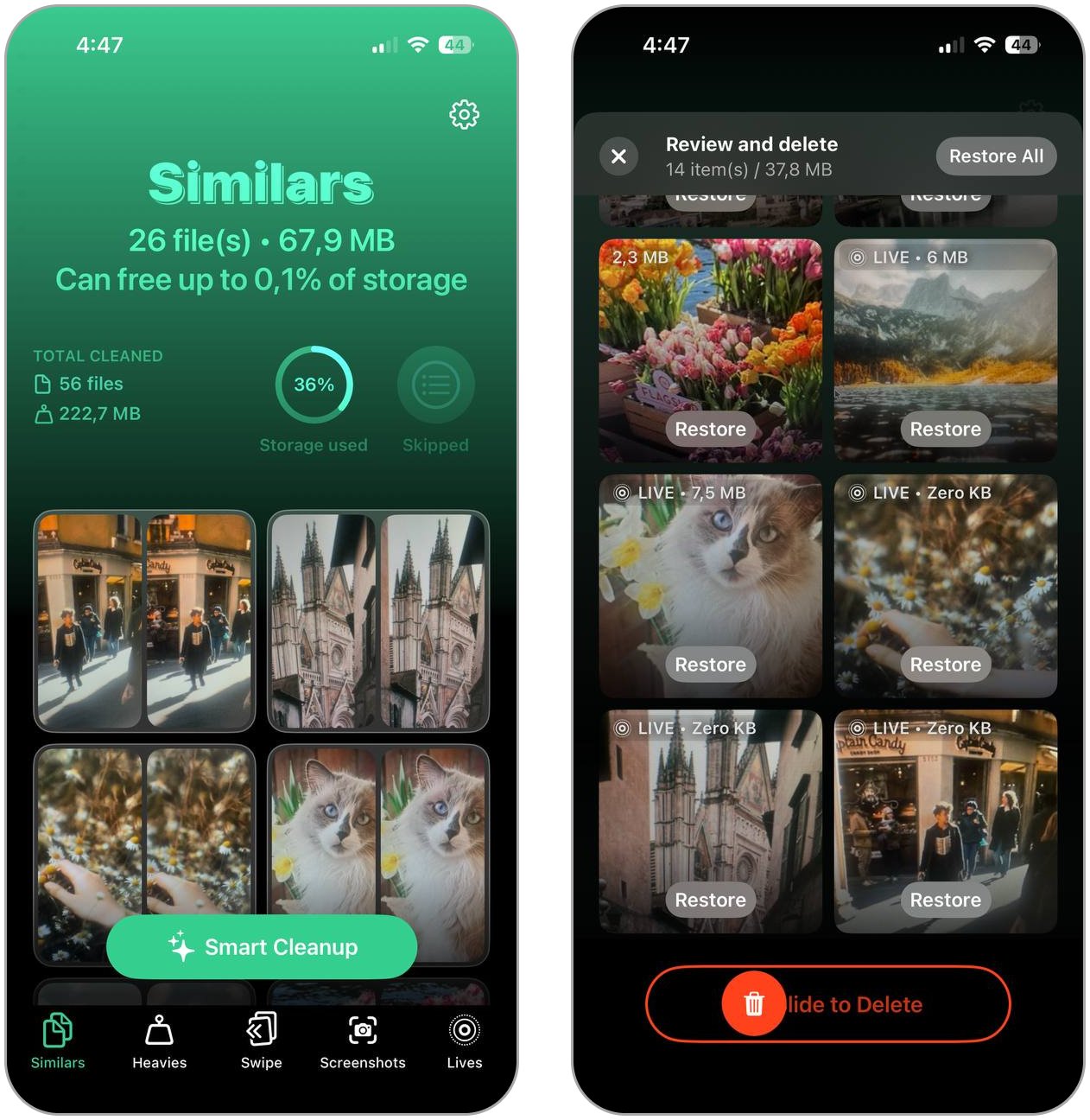 Utiliser Clever Cleaner