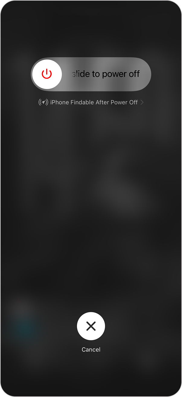 Force restart iPhone