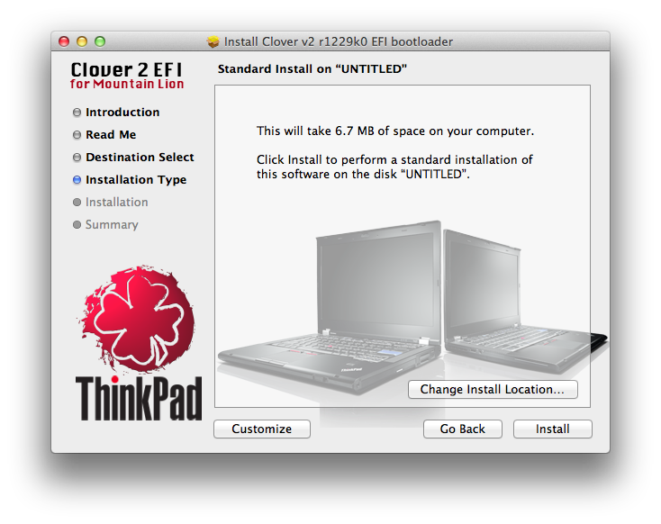 Lenovo ThinkPad with UEFI Only - Installation | InsanelyMac