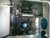 MB standoffs attached and MB screwed in place.jpg