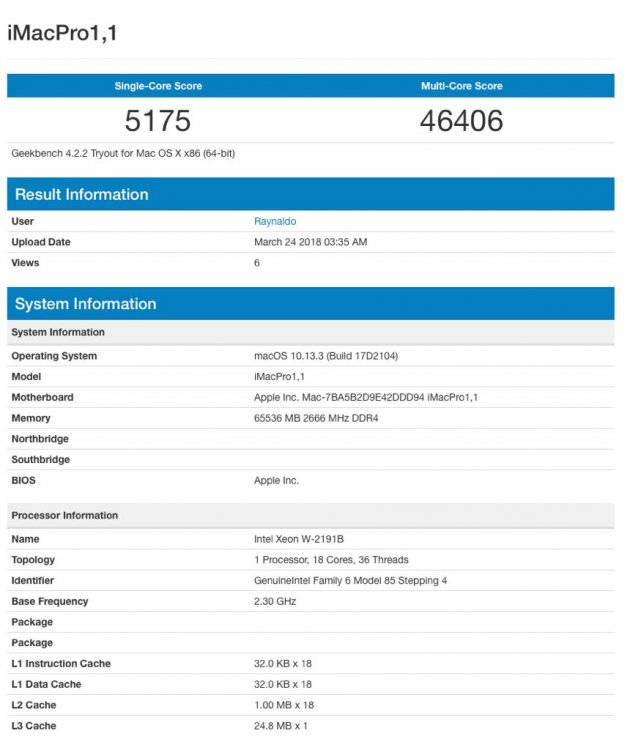 Geekbench-iMacPro-W2191B.thumb.JPG.0d2b33334d2740e1e152267f8b60e4f0.JPG