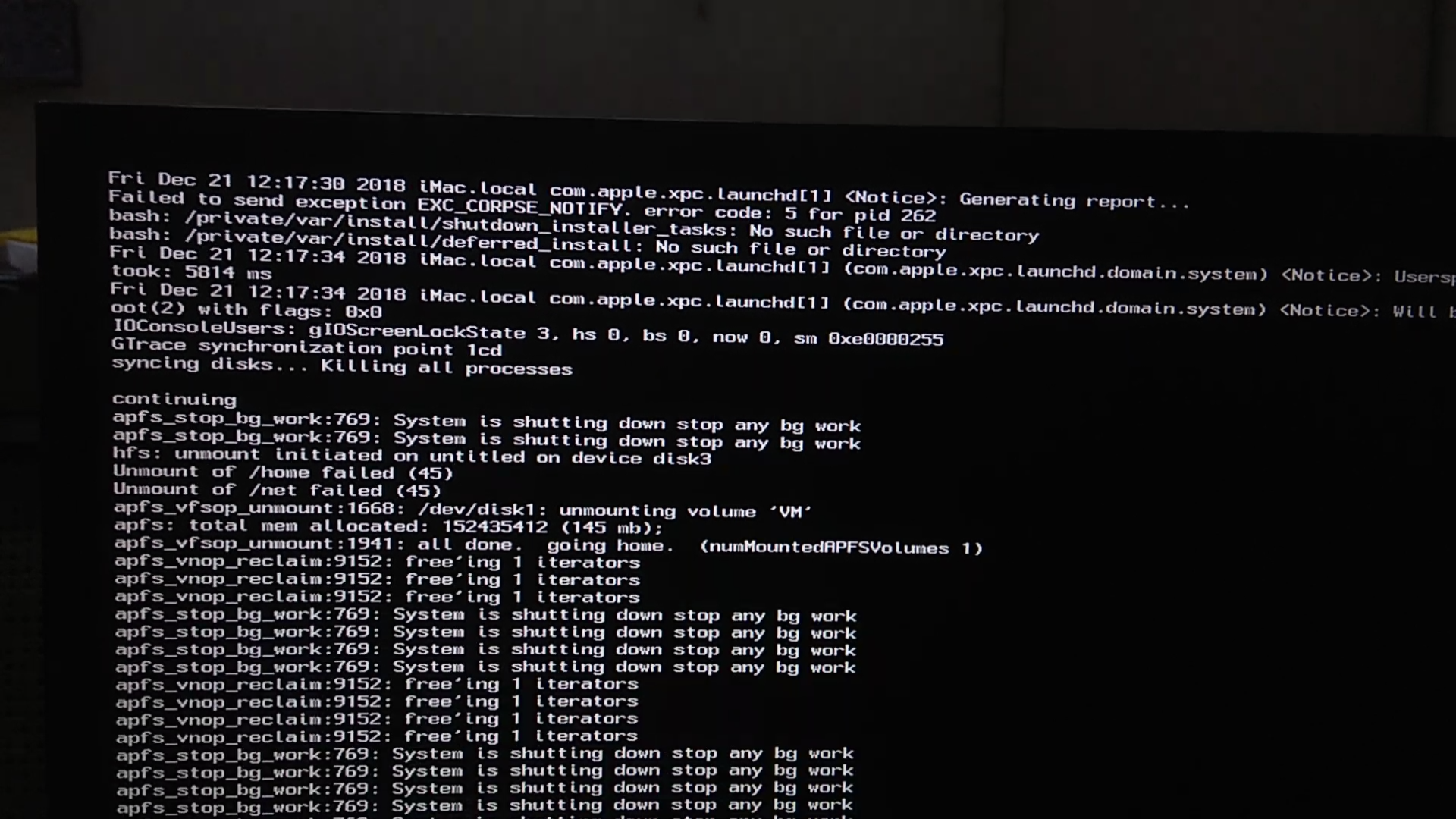 Linux Error 255. Failed to send Error. Failed to create background Memory monitoring process, Error code: 2.. Compilation failed due to following Error(s).. Api error exception