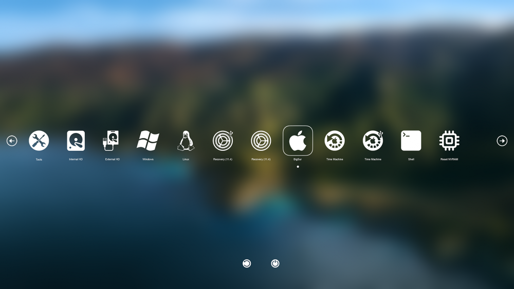 BigSurFlat opencanopy theme preview