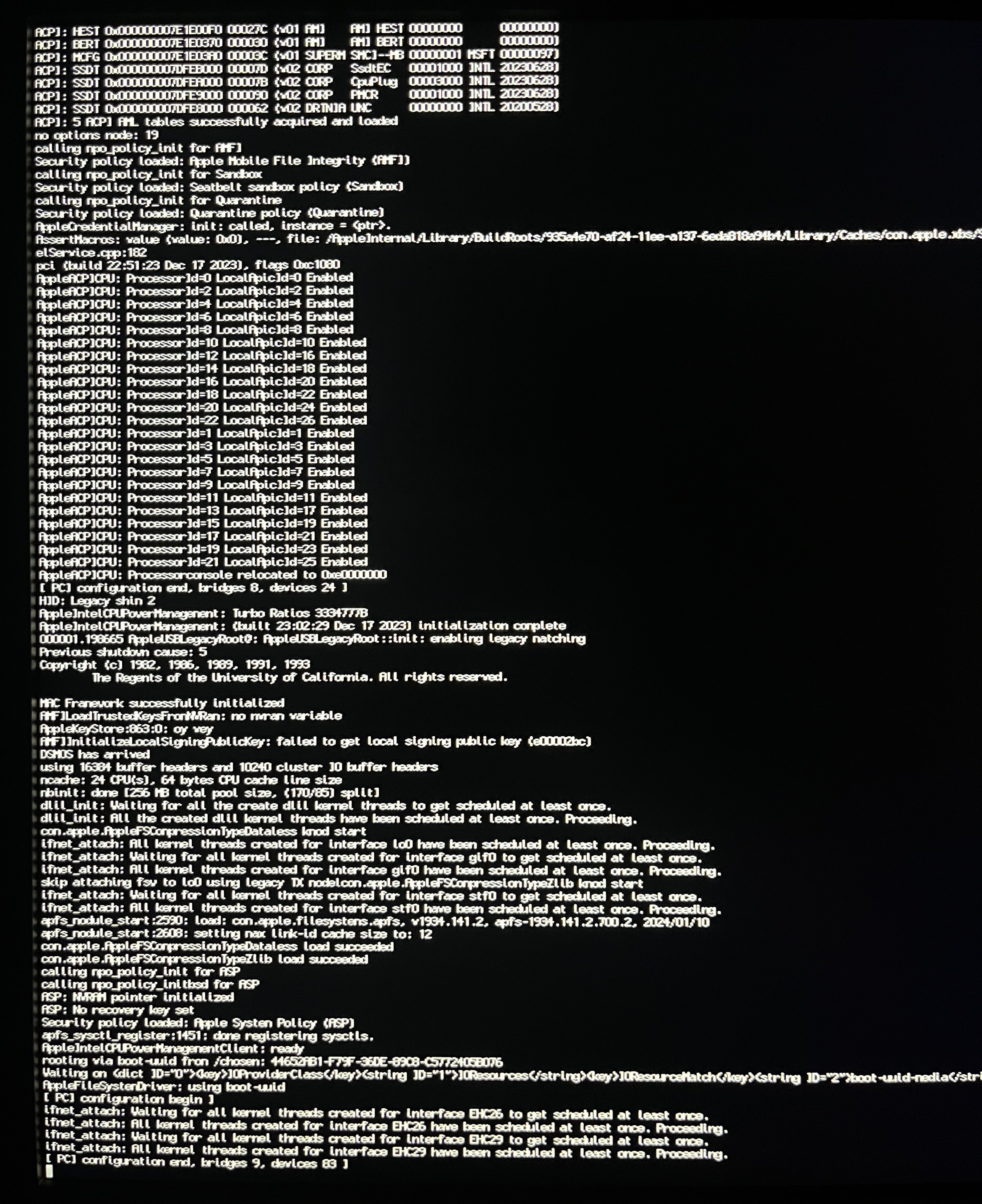 Problems on X79 chipset with Monterey Opencore - New Users Lounge