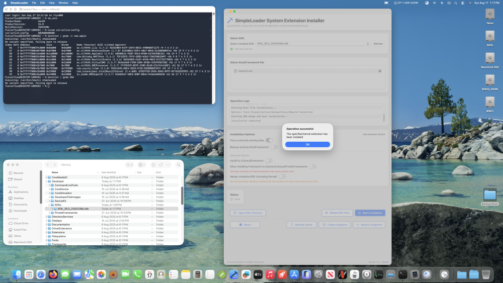 SLwithB6KDKinstallationcompleted1.thumb.png.e9dd9e2885a61d5770ed3f05a85107e8.png