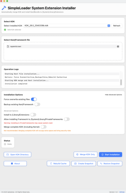 SLwithB6KDKinstallationcompleted2.thumb.png.0552d1b4b1af0500585160932781a585.png